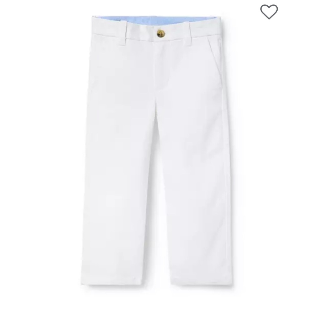 Janie and Jack stretch twill chino pants